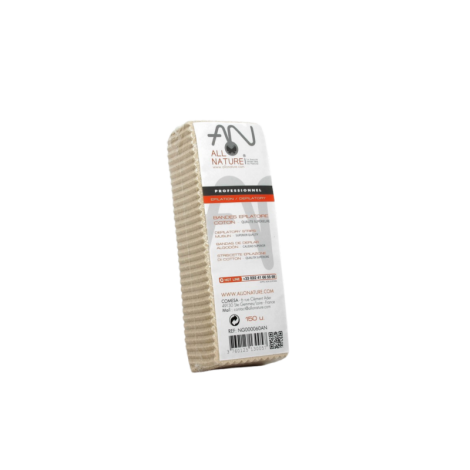 bandes à épiler douceur en coton pour peaux sensibles